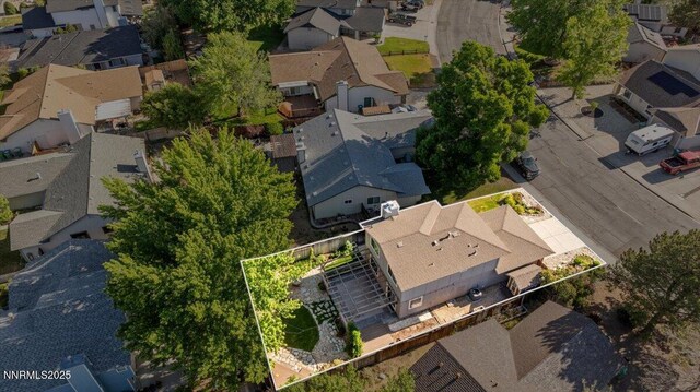 2731 Wabash Cir, Sparks, NV 89434 - aerial perspective of suburban area featuring property boundaries highlighted