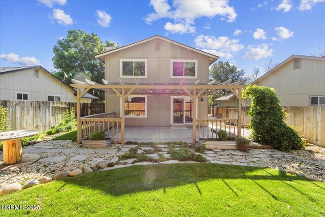 2731 Wabash Cir, Sparks, NV 89434 - rear view of property featuring a pergola and a patio
