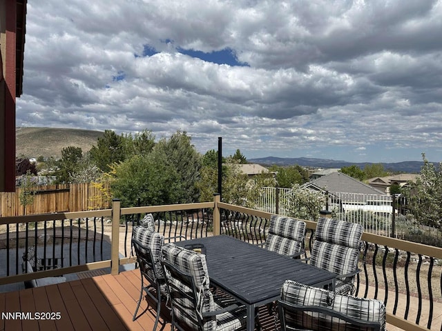 2860 Brittania Ct, Reno, NV 89523 - deck with outdoor dining area