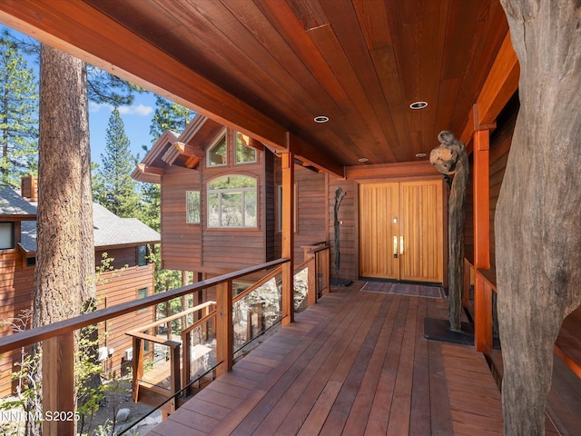 563 Knotty Pine Dr, Incline Village, NV 89451 - view of wooden terrace