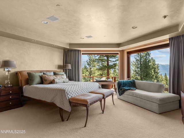 563 Knotty Pine Dr, Incline Village, NV 89451 - carpeted bedroom featuring multiple windows and recessed lighting