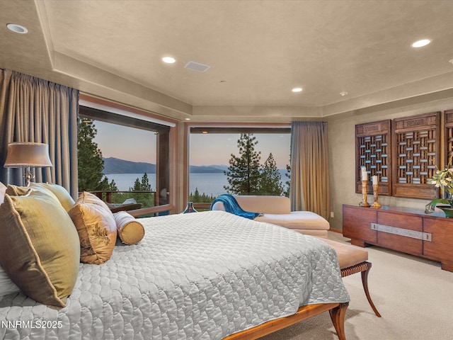 563 Knotty Pine Dr, Incline Village, NV 89451 - carpeted bedroom with recessed lighting