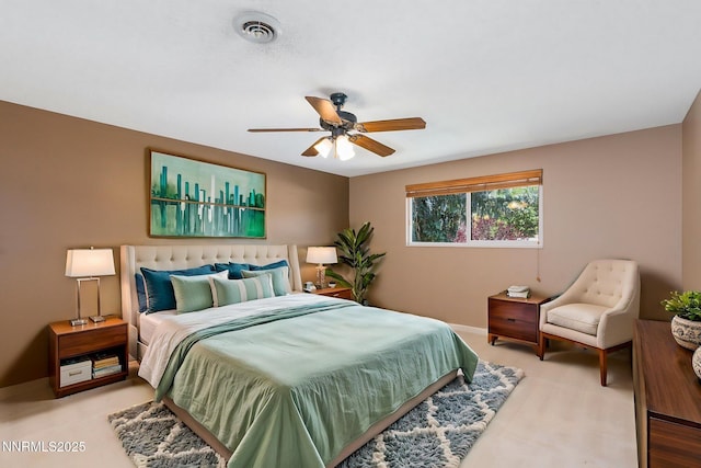 3164 Clan Alpine Dr, Sparks, NV 89434 - bedroom with ceiling fan and baseboards