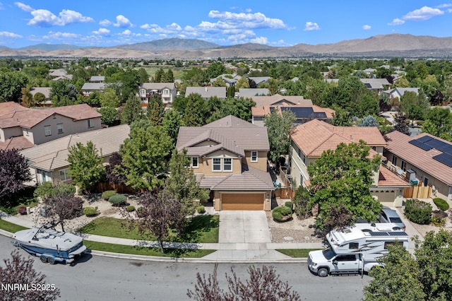7121 Jermann Dr, Sparks, NV 89436 - aerial perspective of suburban area with a mountain backdrop