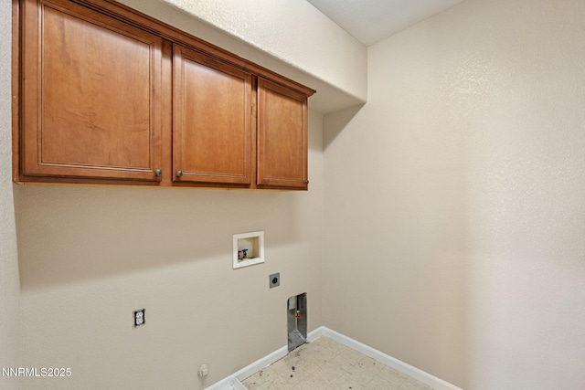 7121 Jermann Dr, Sparks, NV 89436 - laundry room featuring electric dryer hookup, hookup for a washing machine, cabinet space, gas dryer hookup, and light flooring