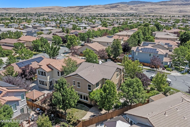 7121 Jermann Dr, Sparks, NV 89436 - aerial view of residential area with a mountain backdrop