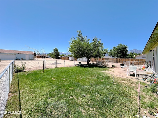 1331 Stephanie Way, Minden, NV 89423 - fenced backyard featuring a patio
