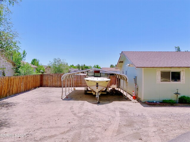 1331 Stephanie Way, Minden, NV 89423 - view of yard with a carport