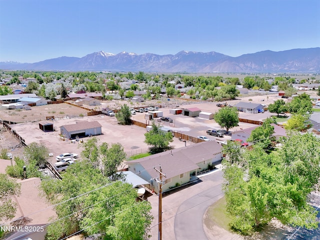 1331 Stephanie Way, Minden, NV 89423 - aerial view of residential area with mountains