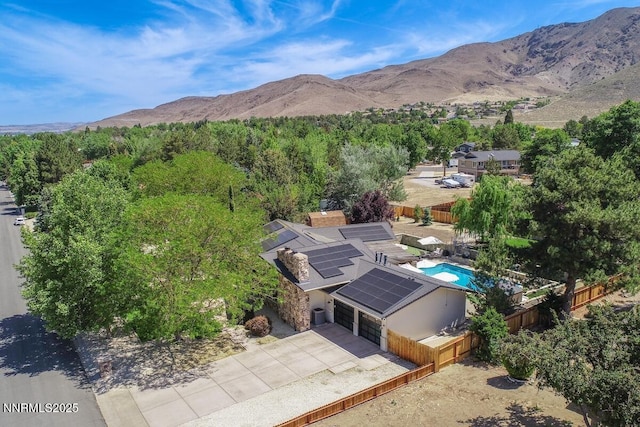 5000 Saint Andrews Dr, Reno, NV 89502 - aerial view of mountains and a pool