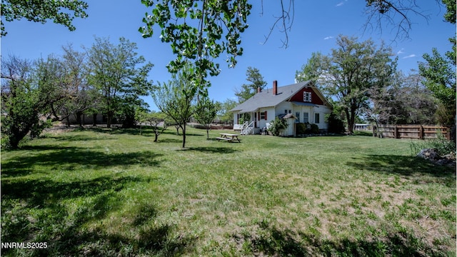 1185 Truckee Ln, Fernley, NV 89408 - view of yard