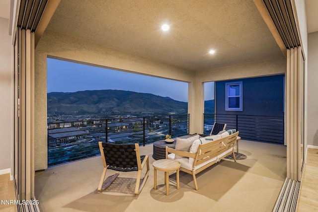 9192 Graycliff Ln, Reno, NV 89523 - balcony featuring a mountain view