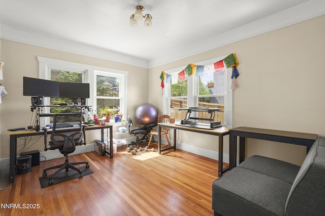 1341 N Virginia St, Reno, NV 89503 - office space with wood finished floors and crown molding
