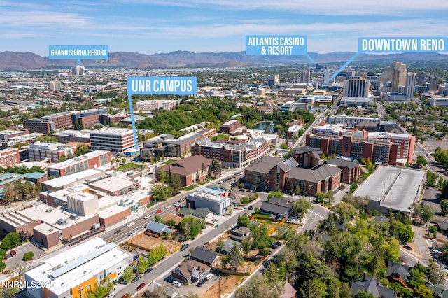 1341 N Virginia St, Reno, NV 89503 - view of urban area featuring a mountainous background