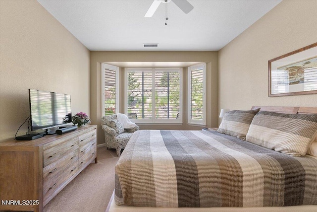1605 W Del Webb Pkwy, Reno, NV 89523 - bedroom featuring light carpet and ceiling fan