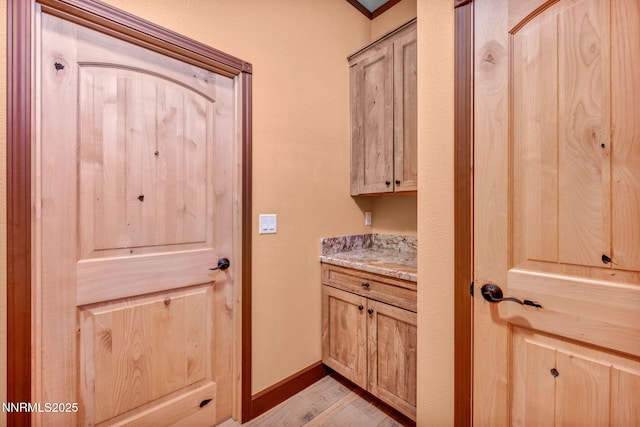 161AND171 S C St, Virginia City, NV 89440 - washroom with light wood-type flooring and baseboards