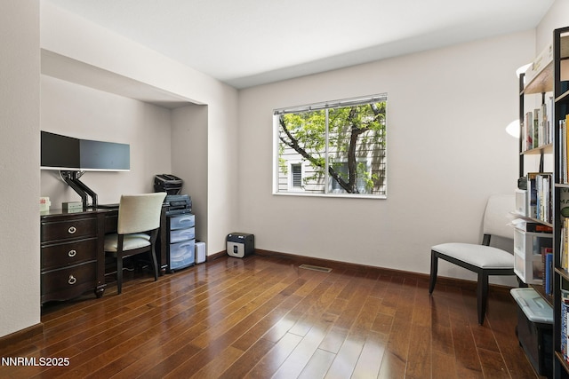 6055 Stonecreek Dr, Reno, NV 89511 - office space with dark wood-style flooring and baseboards