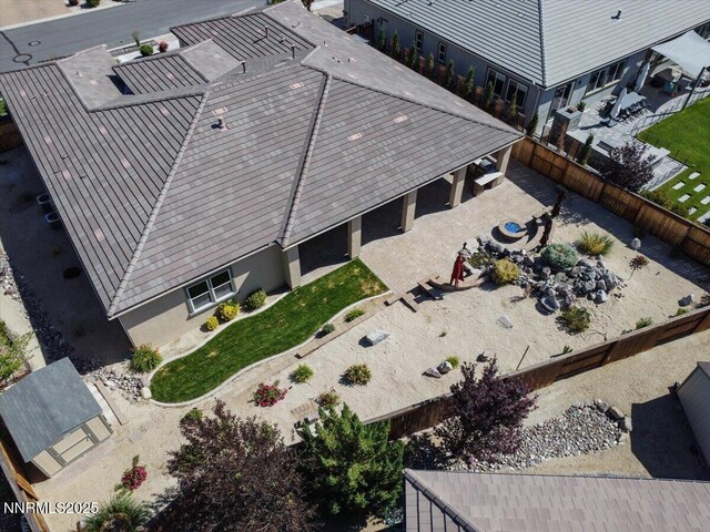 9740 Cardigan Bay Ln, Reno, NV 89521 - view from above of property