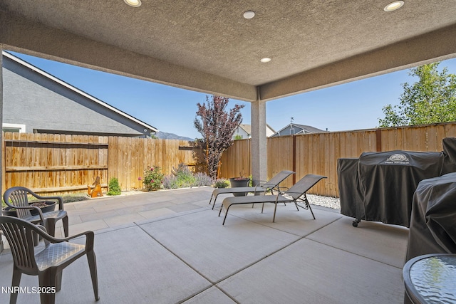 1661 Buttonwillow St, Minden, NV 89423 - fenced backyard featuring a patio
