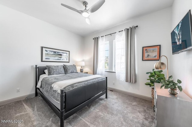 1536 Elk Run Trl, Reno, NV 89523 - bedroom featuring carpet floors, baseboards, and ceiling fan