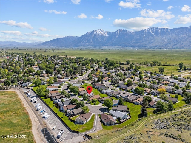 1772 Shamrock Cir, Minden, NV 89423 - bird's eye view of mountains