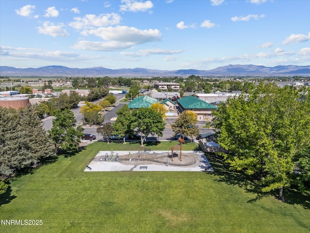 1772 Shamrock Cir, Minden, NV 89423 - aerial view of a mountainous background