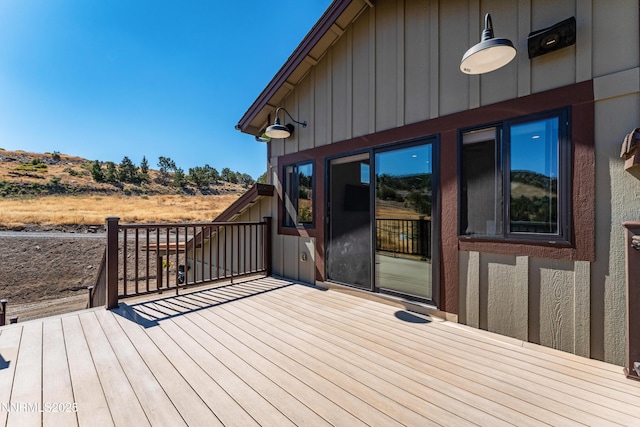 2620 Old Ranch Rd, Gardnerville, NV 89410 - view of wooden deck