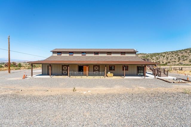 2620 Old Ranch Rd, Gardnerville, NV 89410 - country-style home with a mountain view