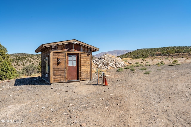 2620 Old Ranch Rd, Gardnerville, NV 89410 - view of outbuilding featuring a mountain view
