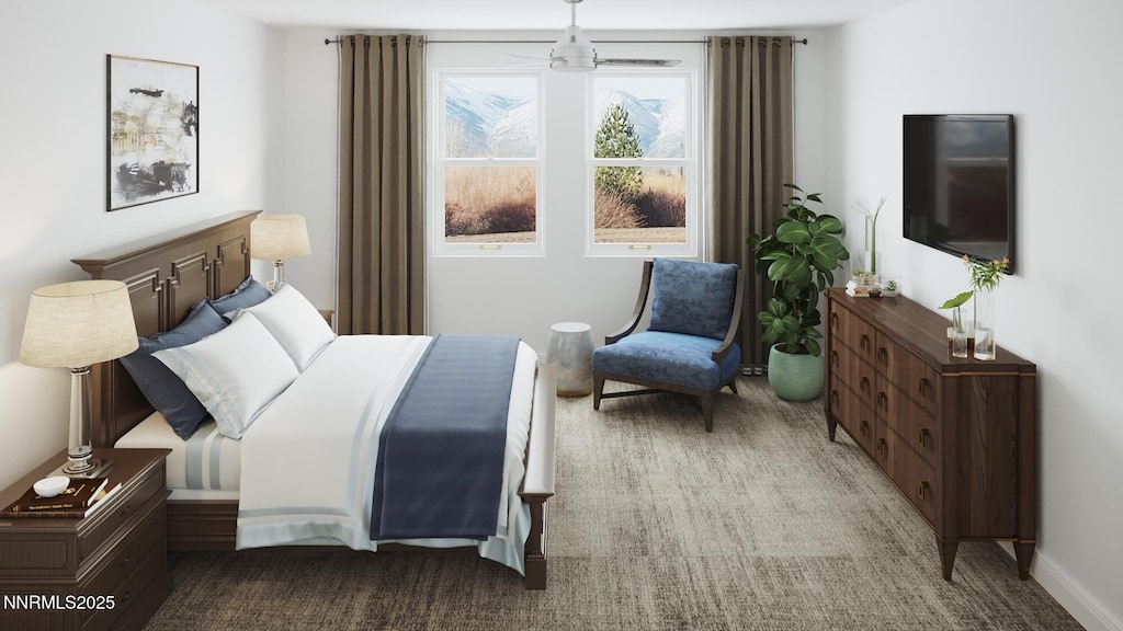 873 Furlong Dr Unit 34, Minden, NV 89423 - bedroom featuring light colored carpet