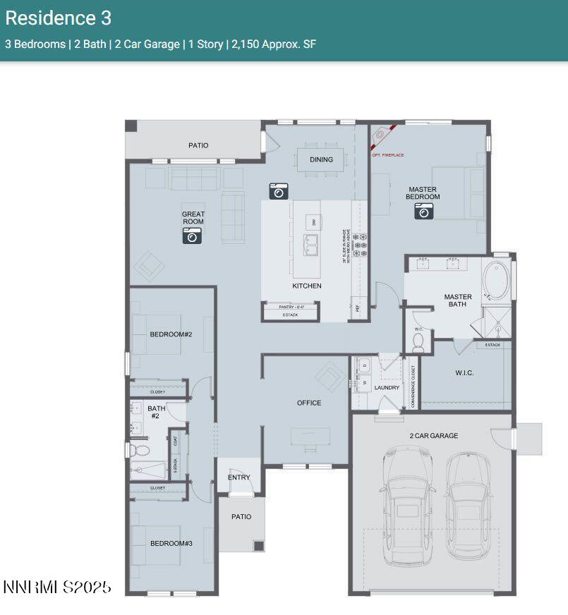 1616 Delta Downs Dr Unit 65, Minden, NV 89423 - home floor plan