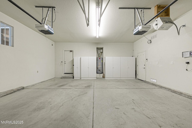 8890 Chipshot Trl, Reno, NV 89523 - garage featuring a garage door opener and water heater
