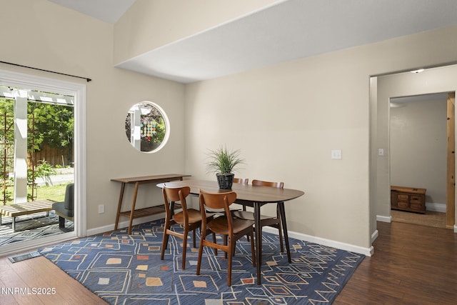 9783 Northrup Dr, Reno, NV 89521 - dining room with wood finished floors