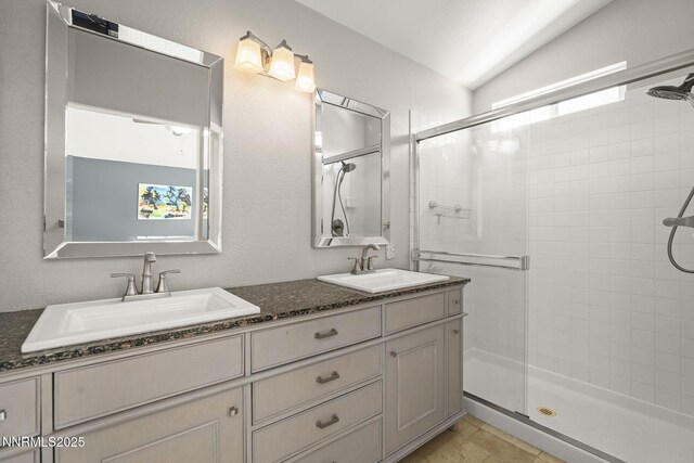 9783 Northrup Dr, Reno, NV 89521 - full bath with a shower stall and double vanity