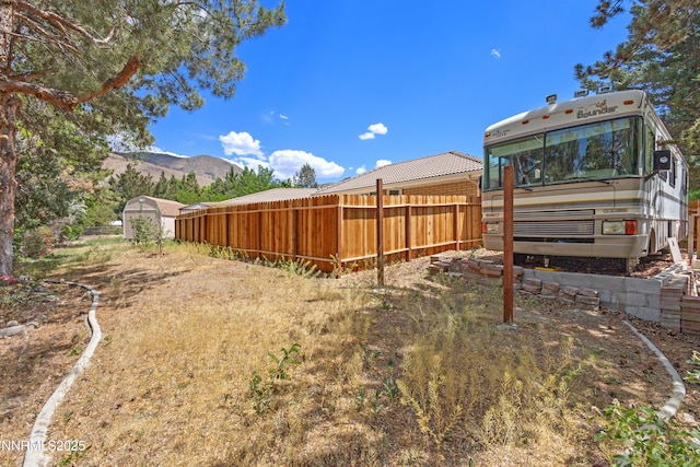 2196 Pebble Beach Dr, Reno, NV 89502 - view of yard with a mountain view