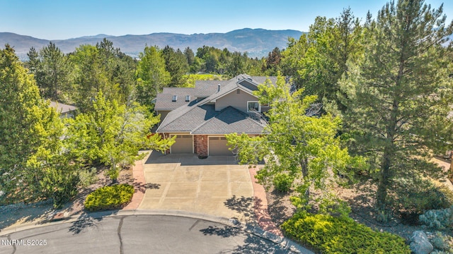 4215 Wild Eagle Ter, Reno, NV 89511 - view from above of property with a mountainous background