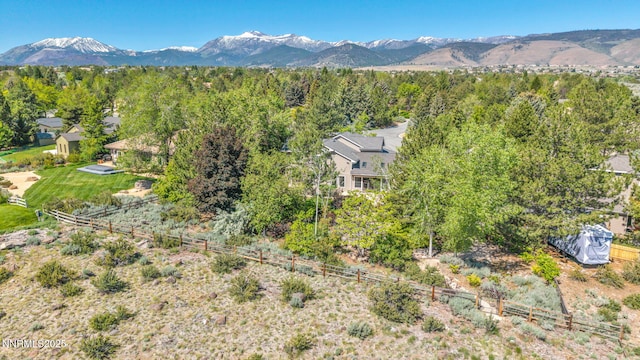 4215 Wild Eagle Ter, Reno, NV 89511 - mountain view featuring a forest
