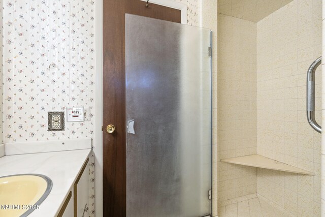 1495 Lillian Way, Reno, NV 89509 - full bathroom with a stall shower and vanity