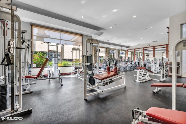 900 S Meadows Pkwy Unit 2623, Reno, NV 89521 - workout area featuring recessed lighting