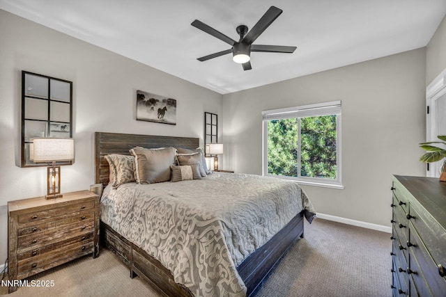 900 S Meadows Pkwy Unit 2623, Reno, NV 89521 - carpeted bedroom featuring baseboards and ceiling fan