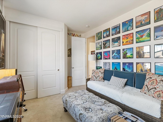 7693 Stone Bluff Way, Reno, NV 89523 - bedroom featuring light colored carpet and a closet