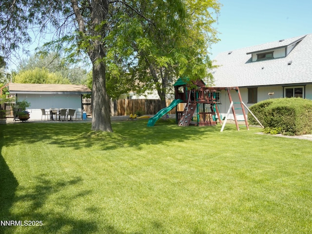 5026 Snowy Mountain Dr, Winnemucca, NV 89445 - view of yard featuring a playground