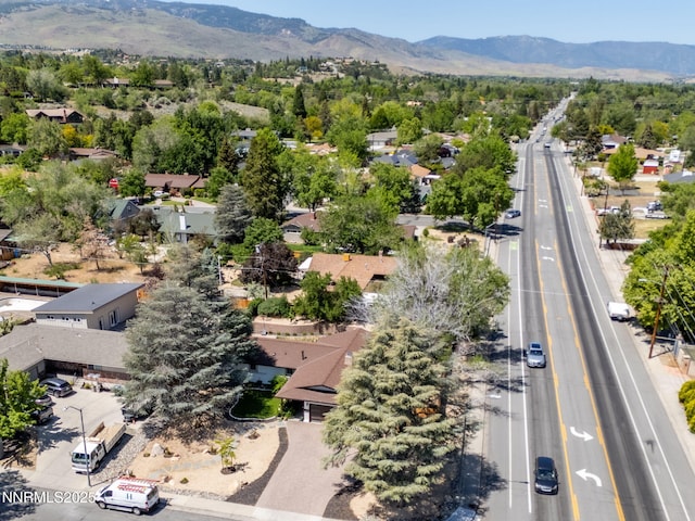 1901 S Marsh Ave, Reno, NV 89509 - aerial perspective of suburban area featuring a mountainous background