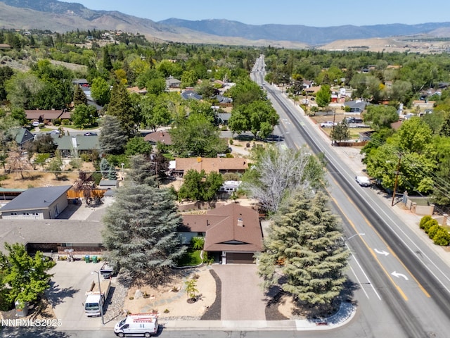 1901 S Marsh Ave, Reno, NV 89509 - aerial perspective of suburban area with a mountain backdrop