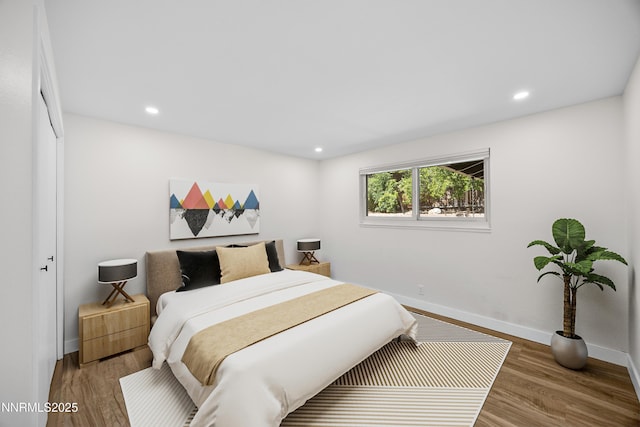 1901 S Marsh Ave, Reno, NV 89509 - bedroom featuring wood finished floors and recessed lighting