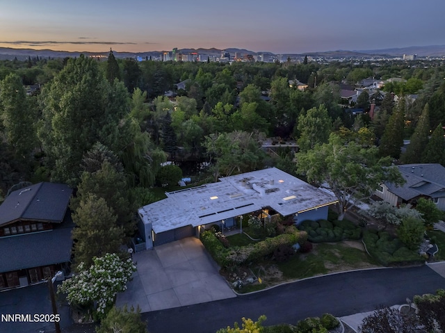 1405 Dartmouth Dr, Reno, NV 89509 - view of aerial view at dusk