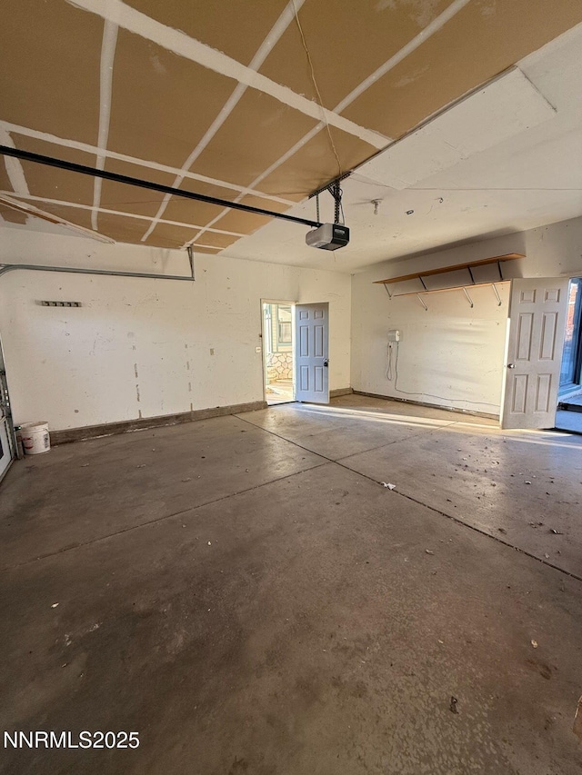 1416 Sally Ln, Gardnerville, NV 89460 - garage with a garage door opener
