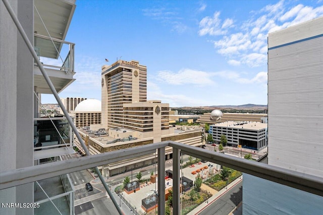 255 N Sierra St Unit 1410, Reno, NV 89501 - balcony featuring a city view