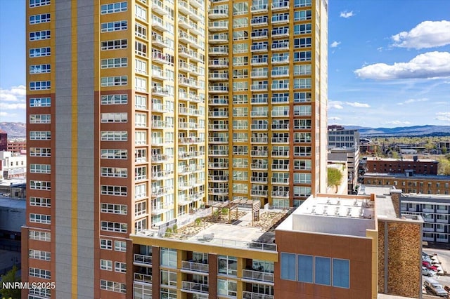 255 N Sierra St Unit 1410, Reno, NV 89501 - view of building exterior with a mountain view and a view of city