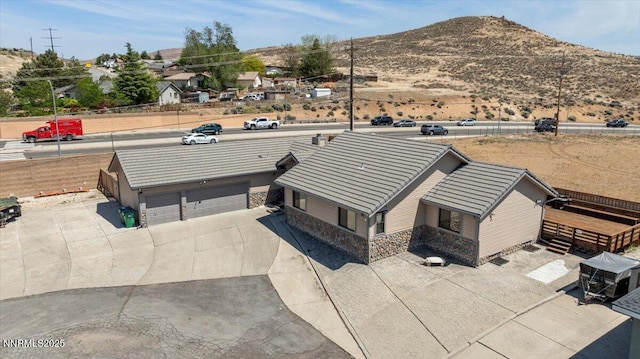 3985 Bria Cir, Sparks, NV 89436 - aerial view of property and surrounding area with a mountainous background
